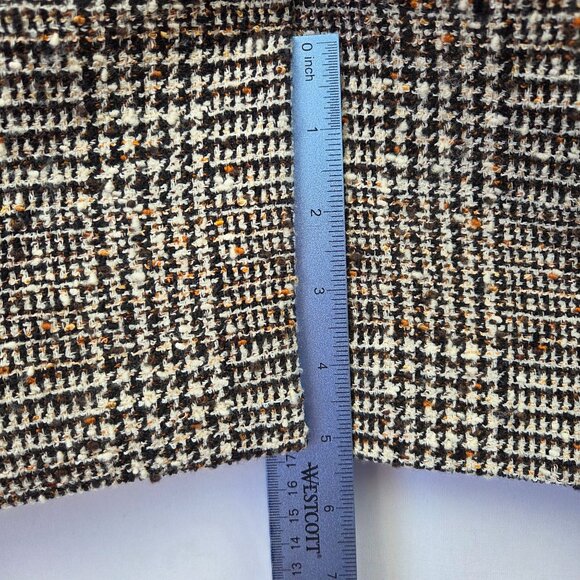 Brooks Brothers Wool-Blend Tweed Pencil Skirt Size 4 - Picture 4 of 13